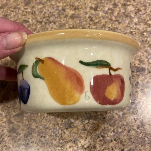 Longaberger Fruit Medley Pottery Ramekin Retired - Picture 5 of 16